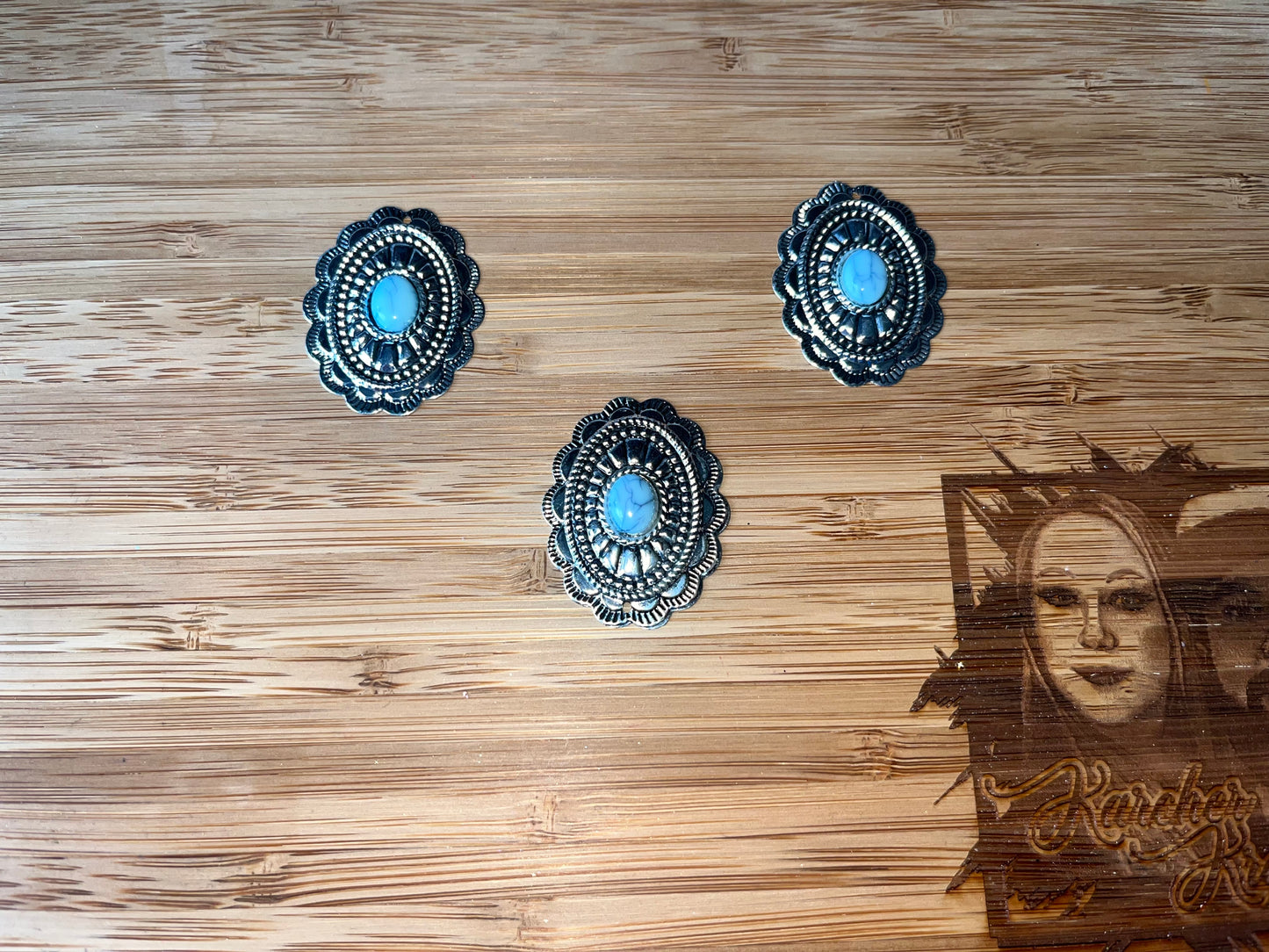 Silver & Turquoise Jewel