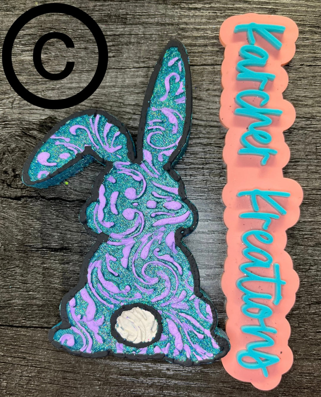 Tooled Bunny Freshie