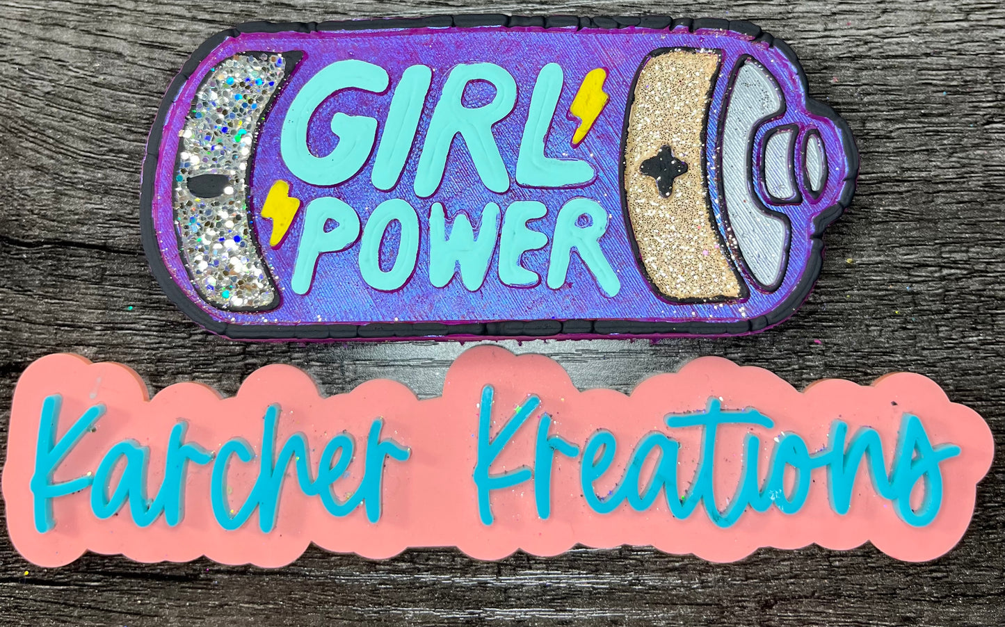 Girl Power Car Freshie