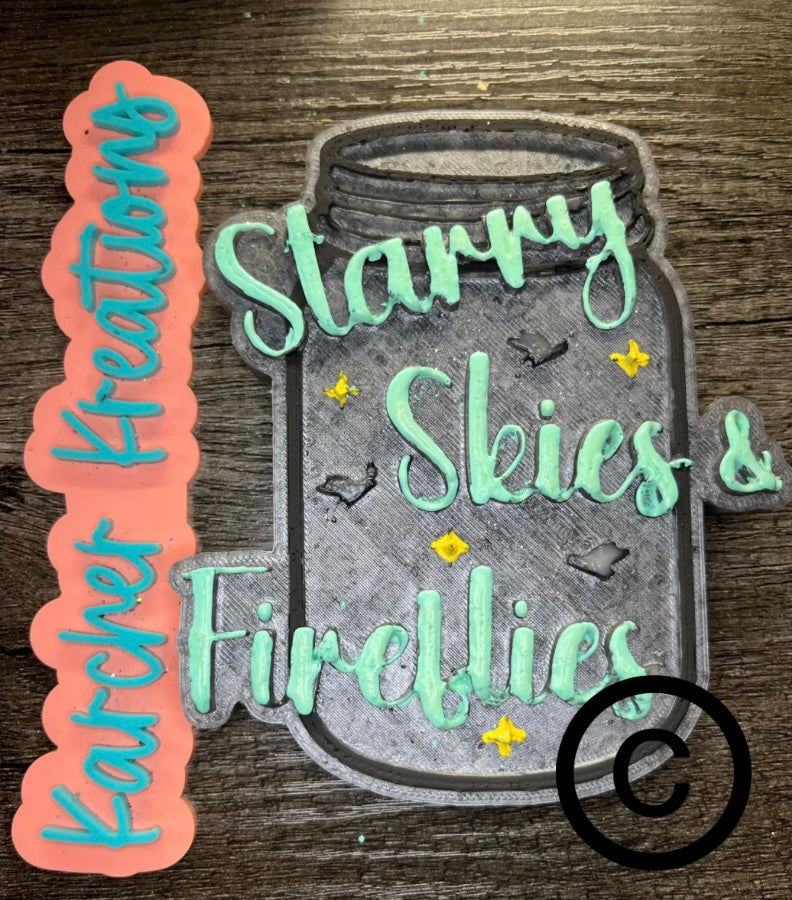 Starry Skies & Fireflies Mold