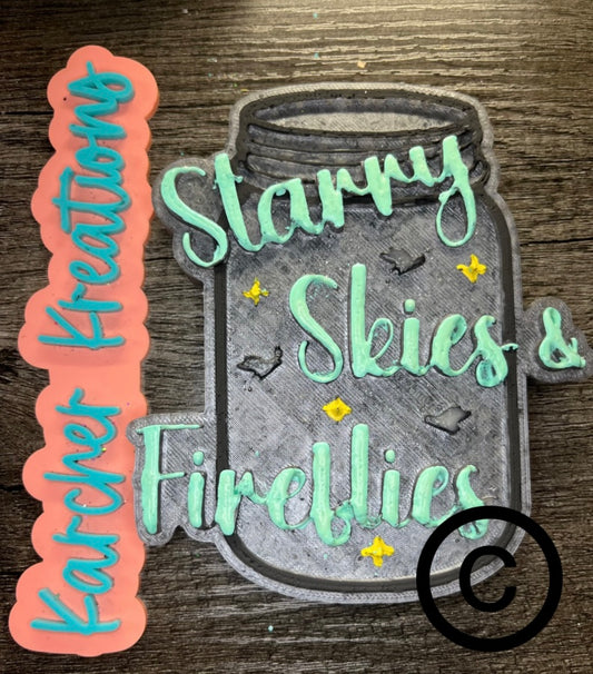 Starry Skies & Fireflies Mold