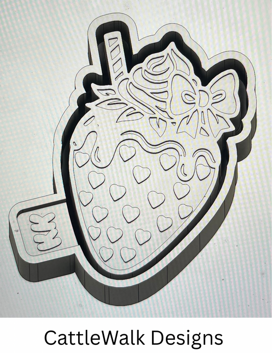 Whipped Strawberry Mold