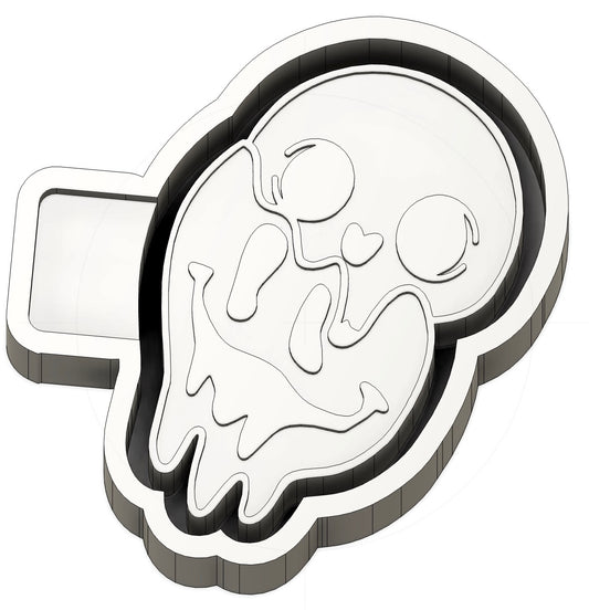 Skull & Drip Smile Mold