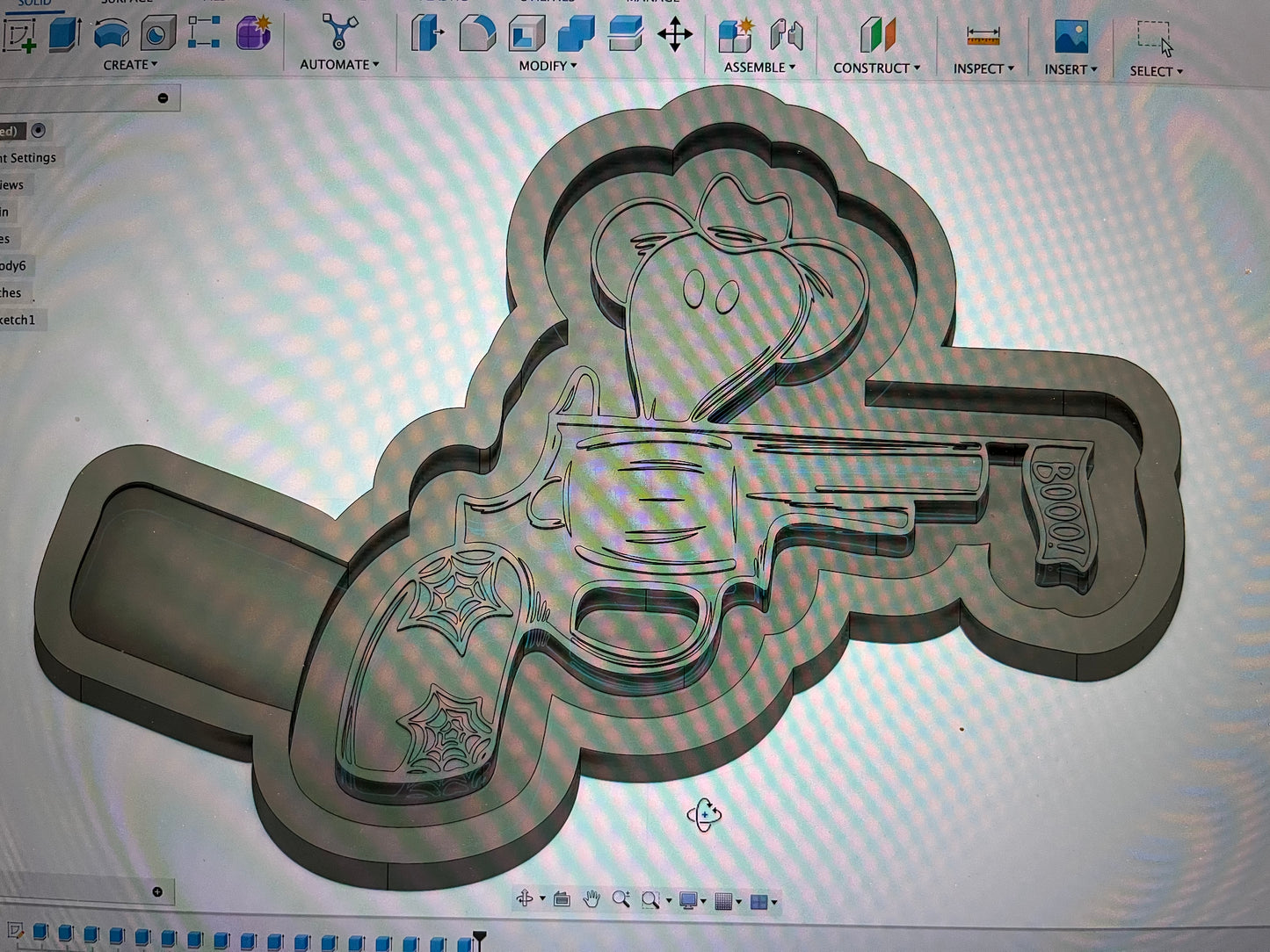 Boo Gun Mold