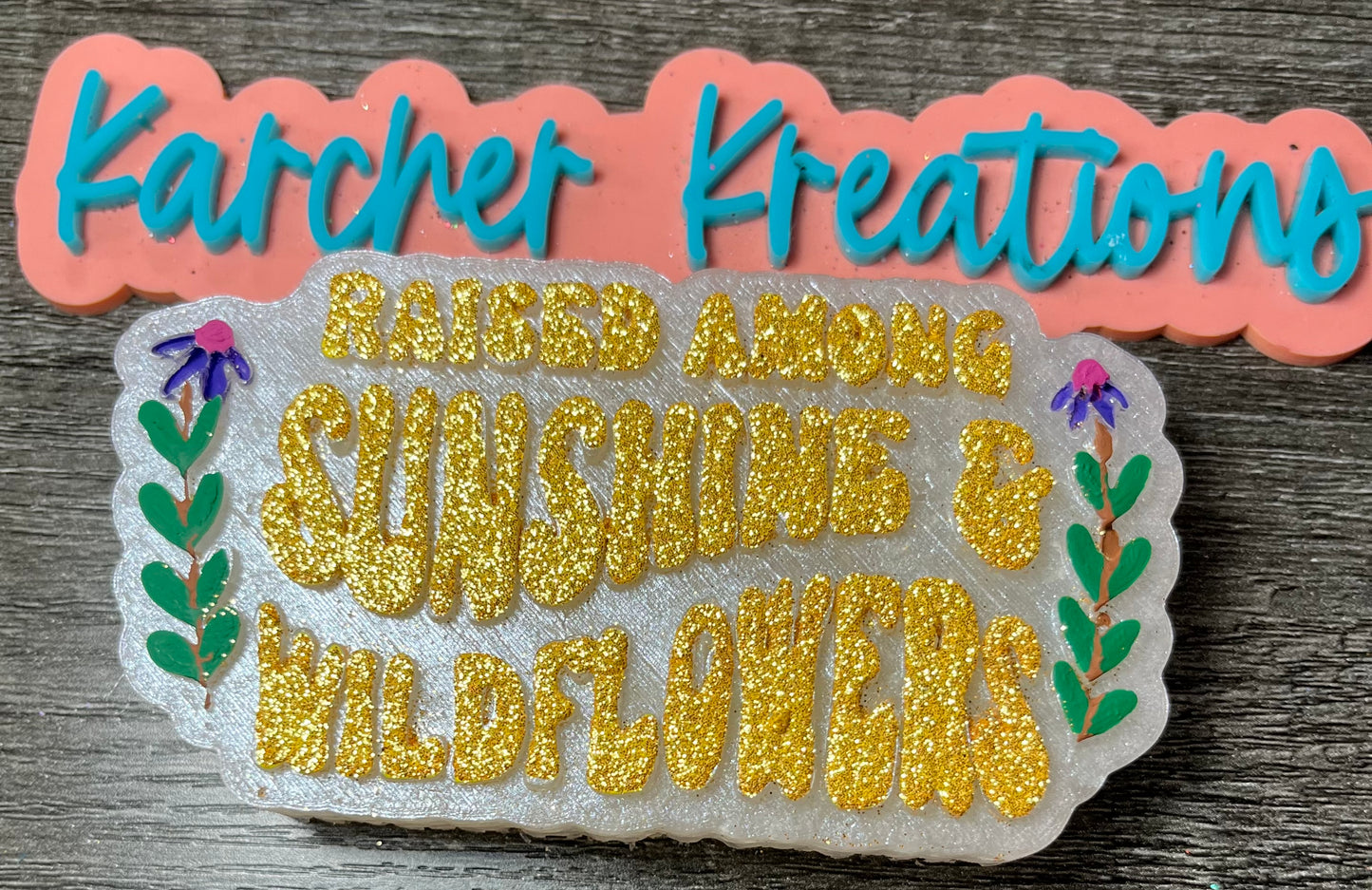 Raised On Sunshine & Wildflowers Mold