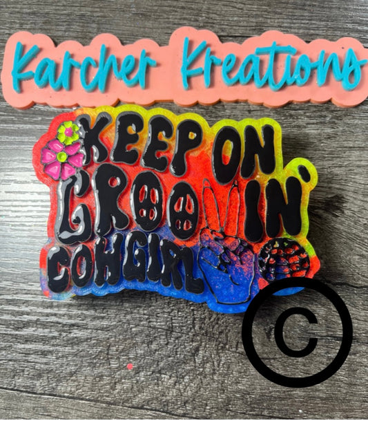 Keep On Groovin’ Cowgirl Mold