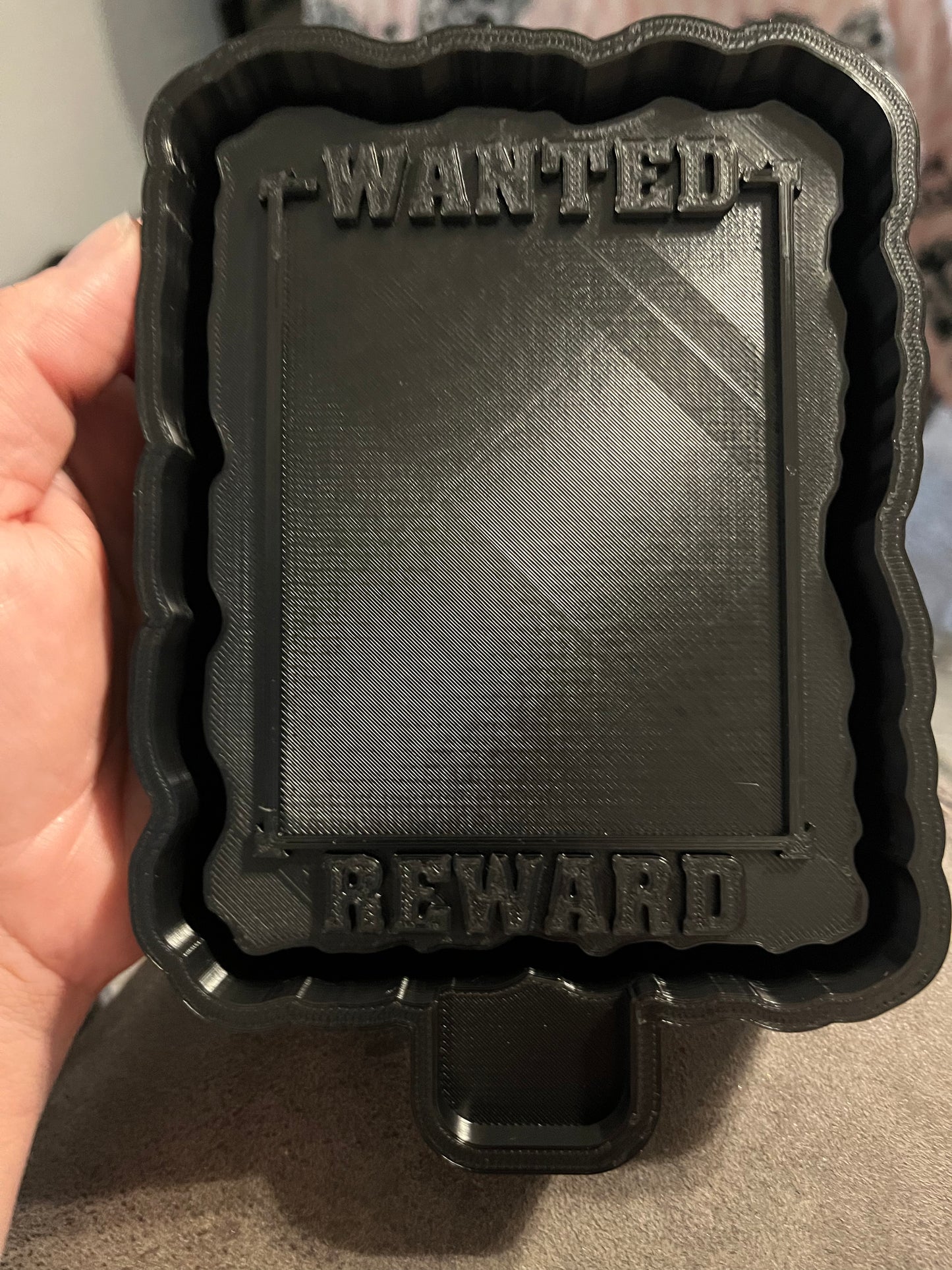 Wanted Poster Mold