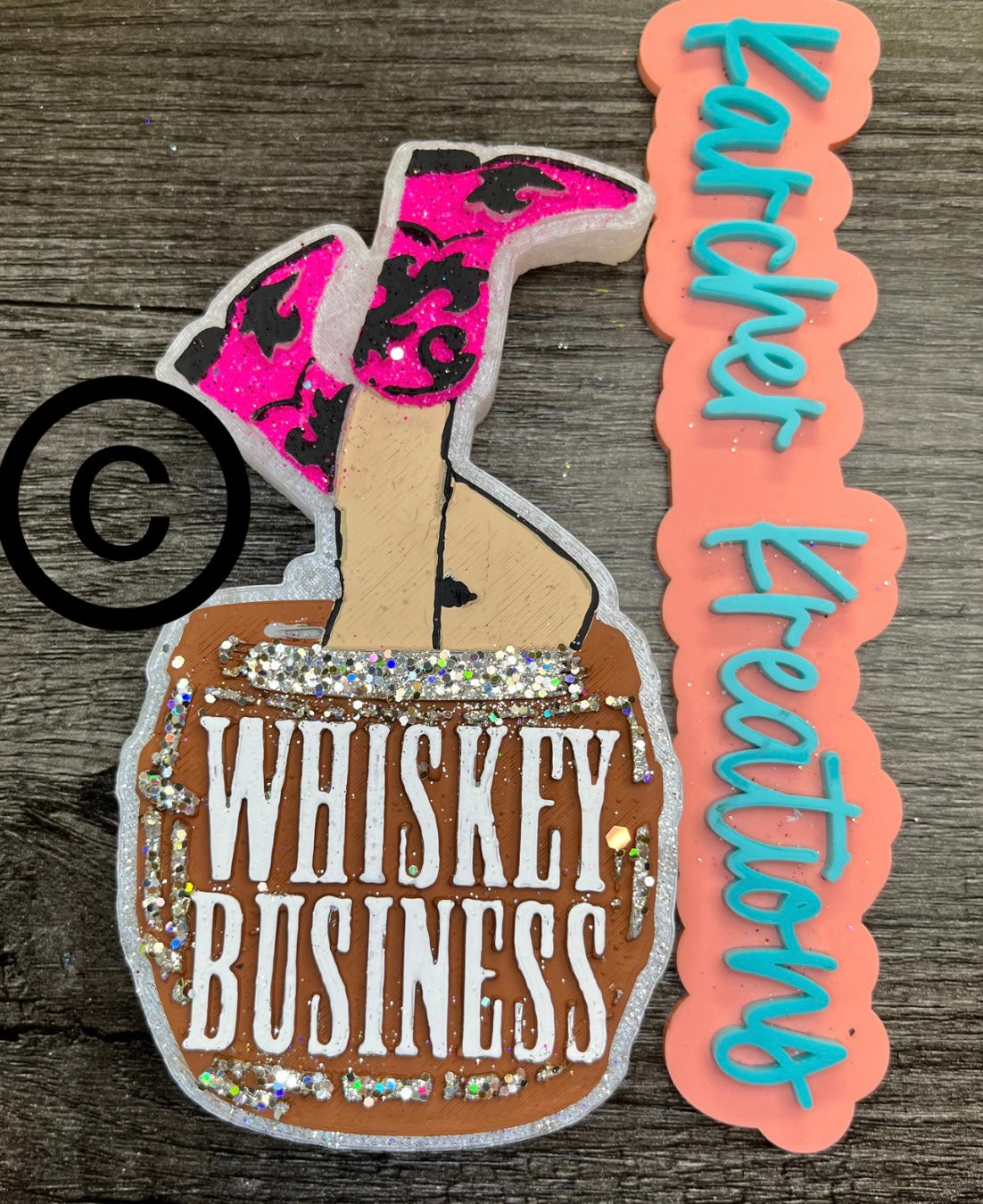 Whiskey Business Freshie