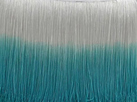 Ombré Fringe Sea Breeze