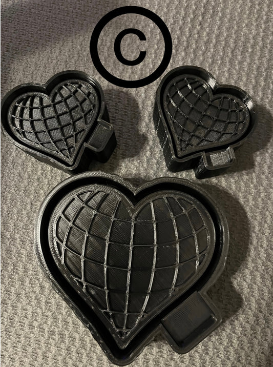 Disco Heart Mold