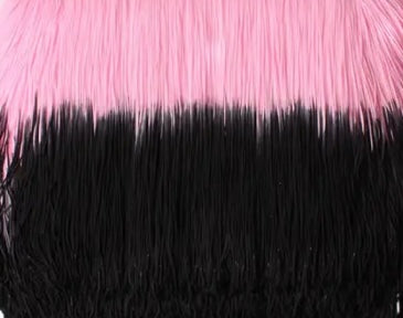 Ombré Fringe Pink Ladies