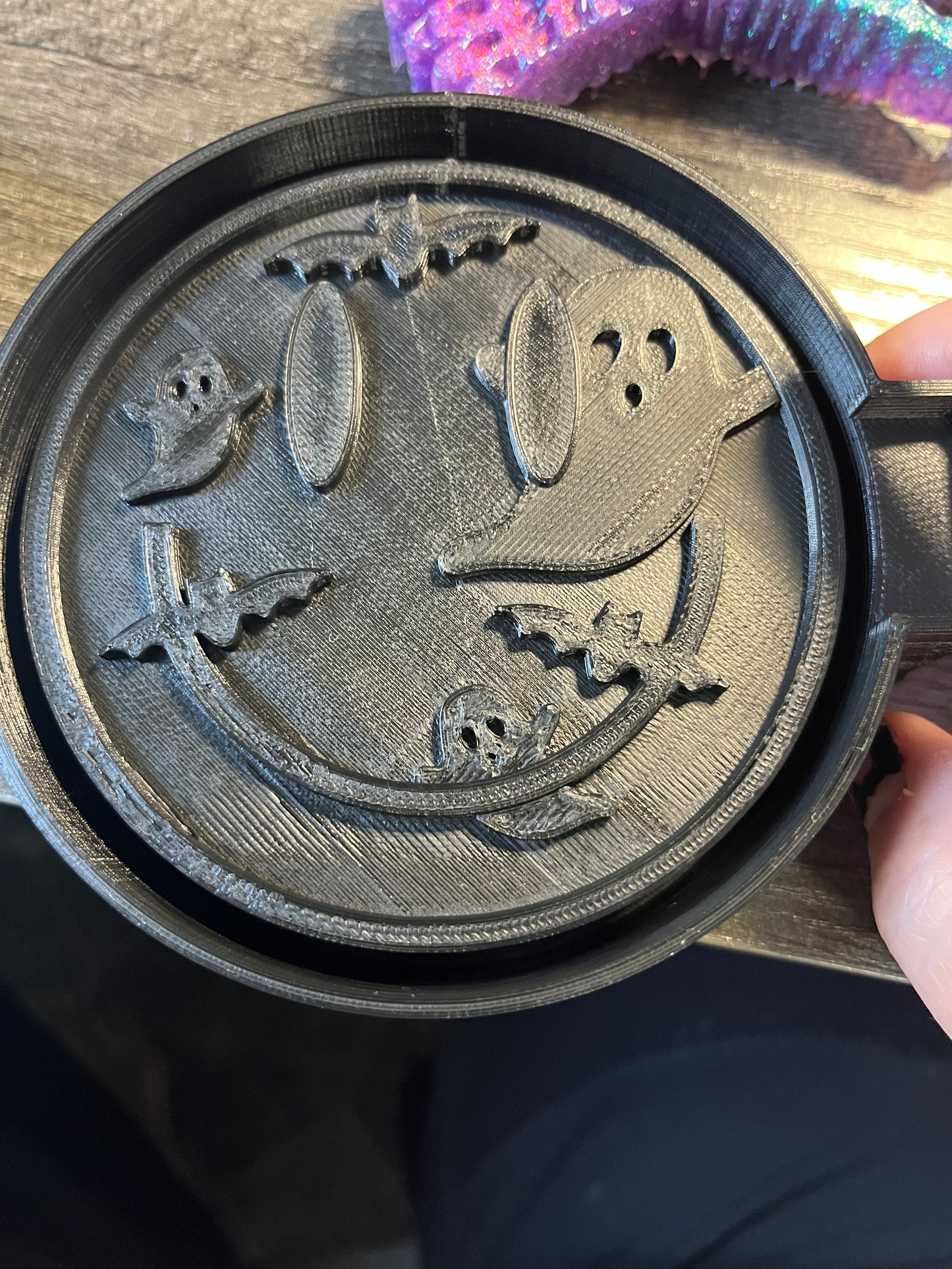 Happy Ghost and Bat Mold