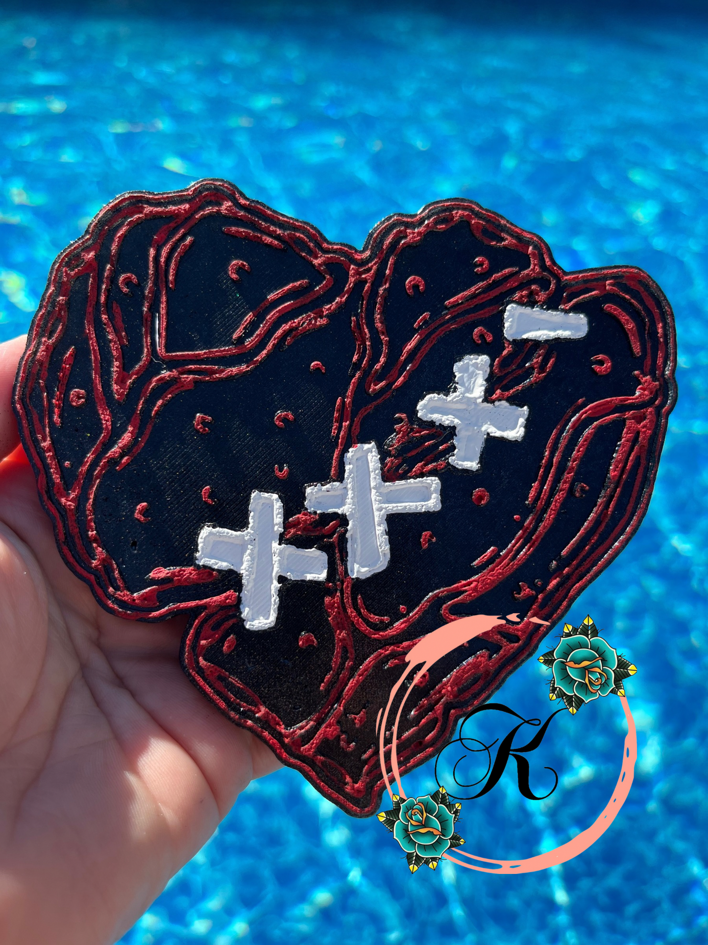 Stitched Heart Freshie