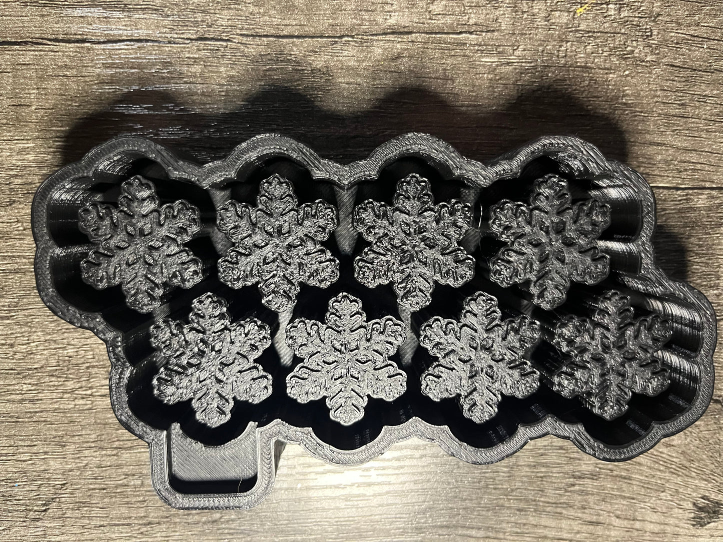 Snowflake Wax Melt Mold