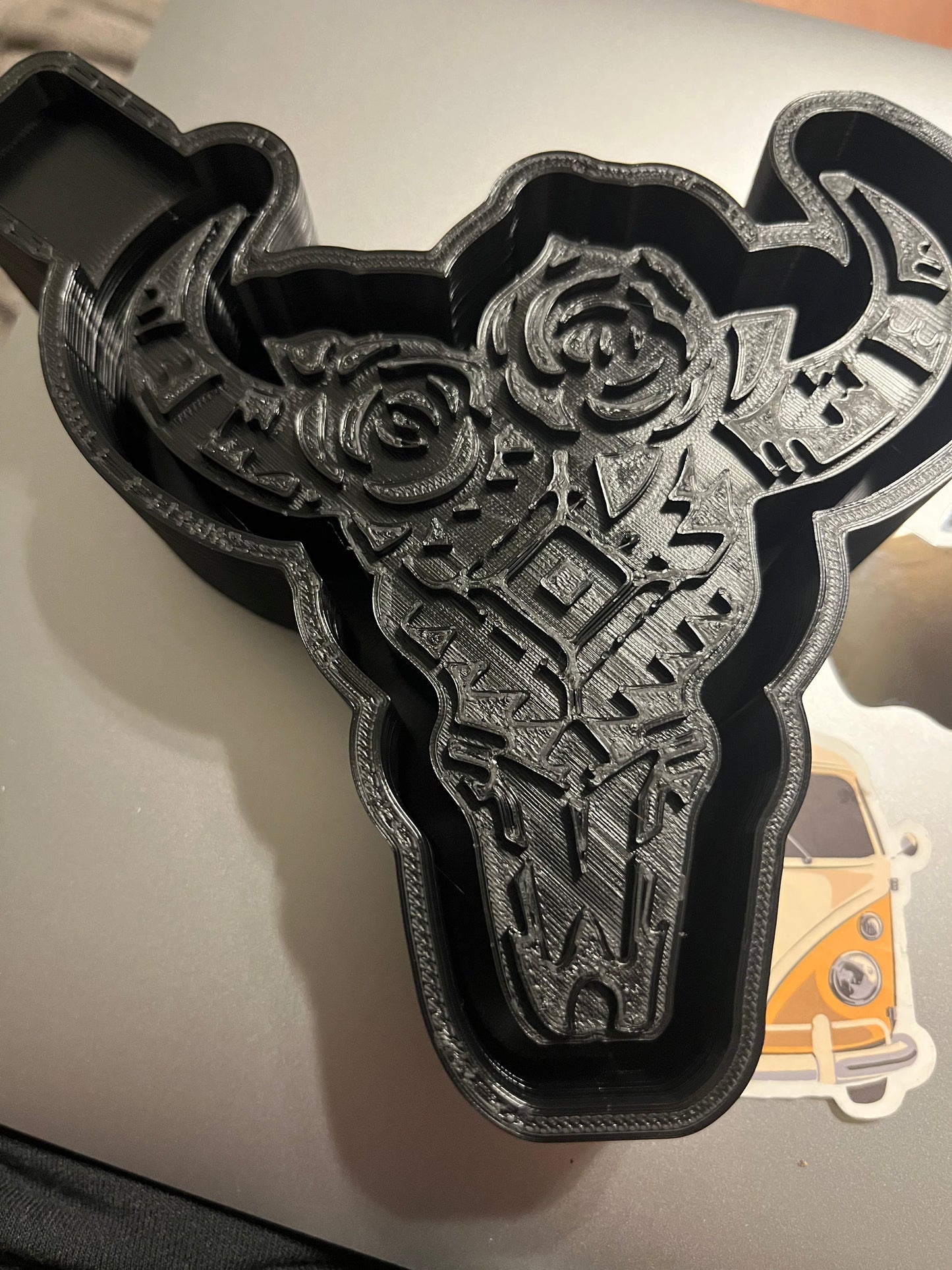 Aztec Bull Skull Mold