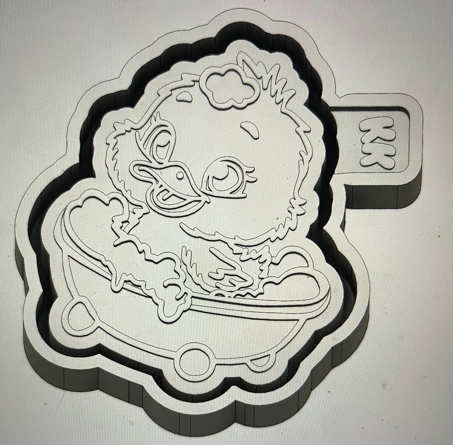 Bubble Bath Duck Mold