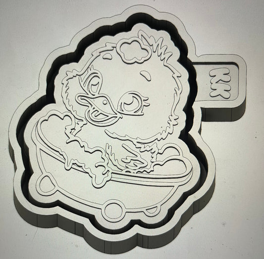 Bubble Bath Duck Mold