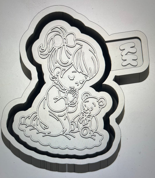 Girl Praying Mold