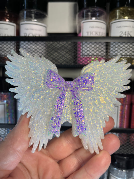 Angel Wings with Bow Freshie