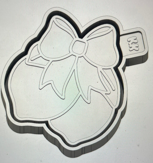 Lemons with Bow Mold