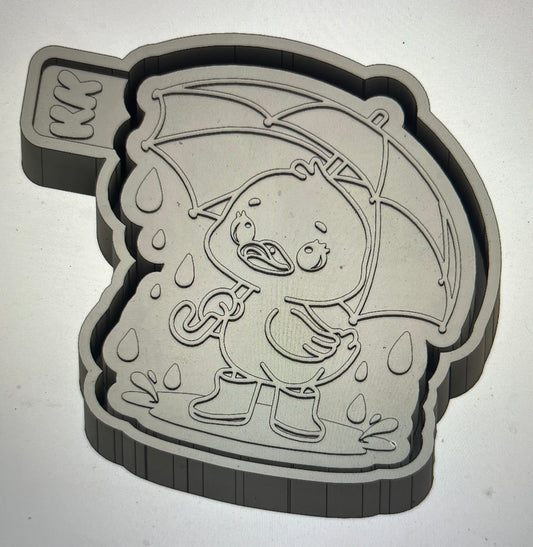 Duck with Umbrella Mold