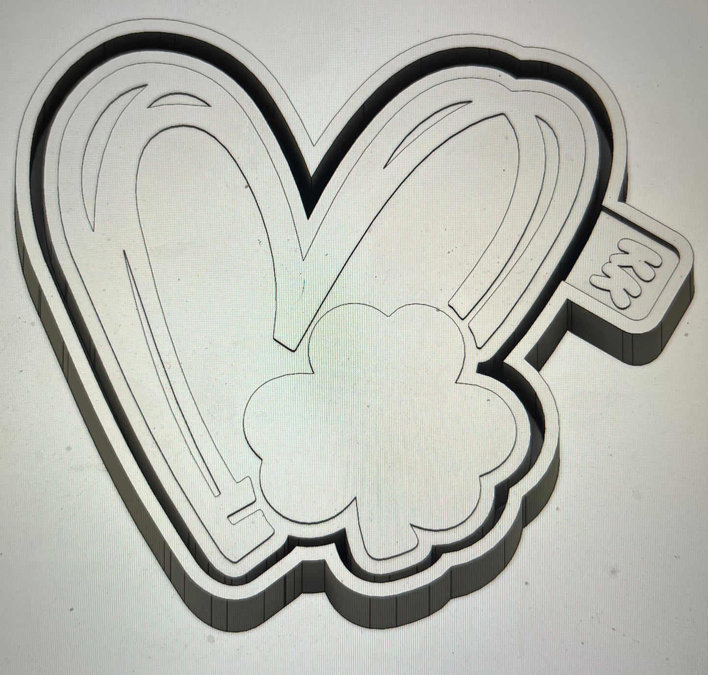 Heart Clover Mold