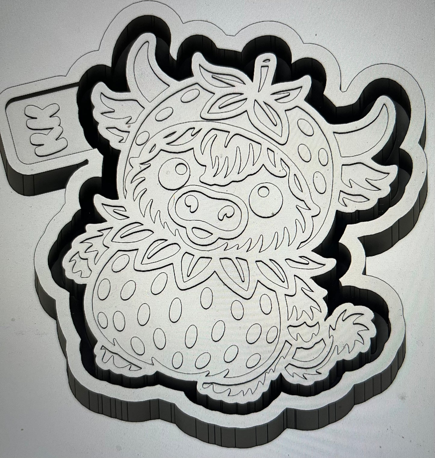 Strawberry Highland Mold