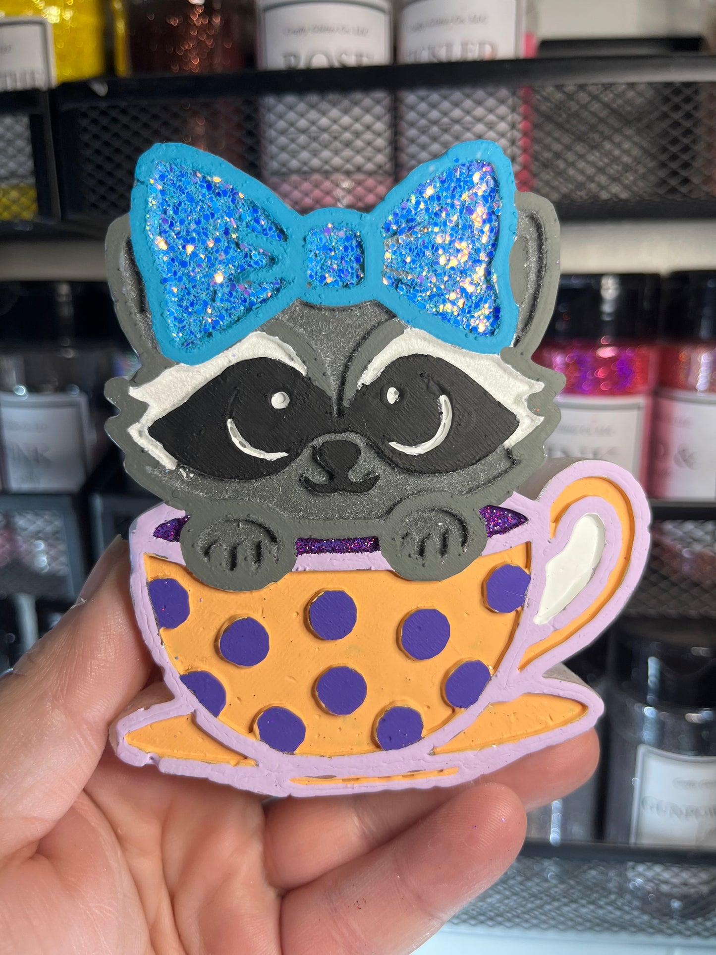 Teacup Raccoon Freshie