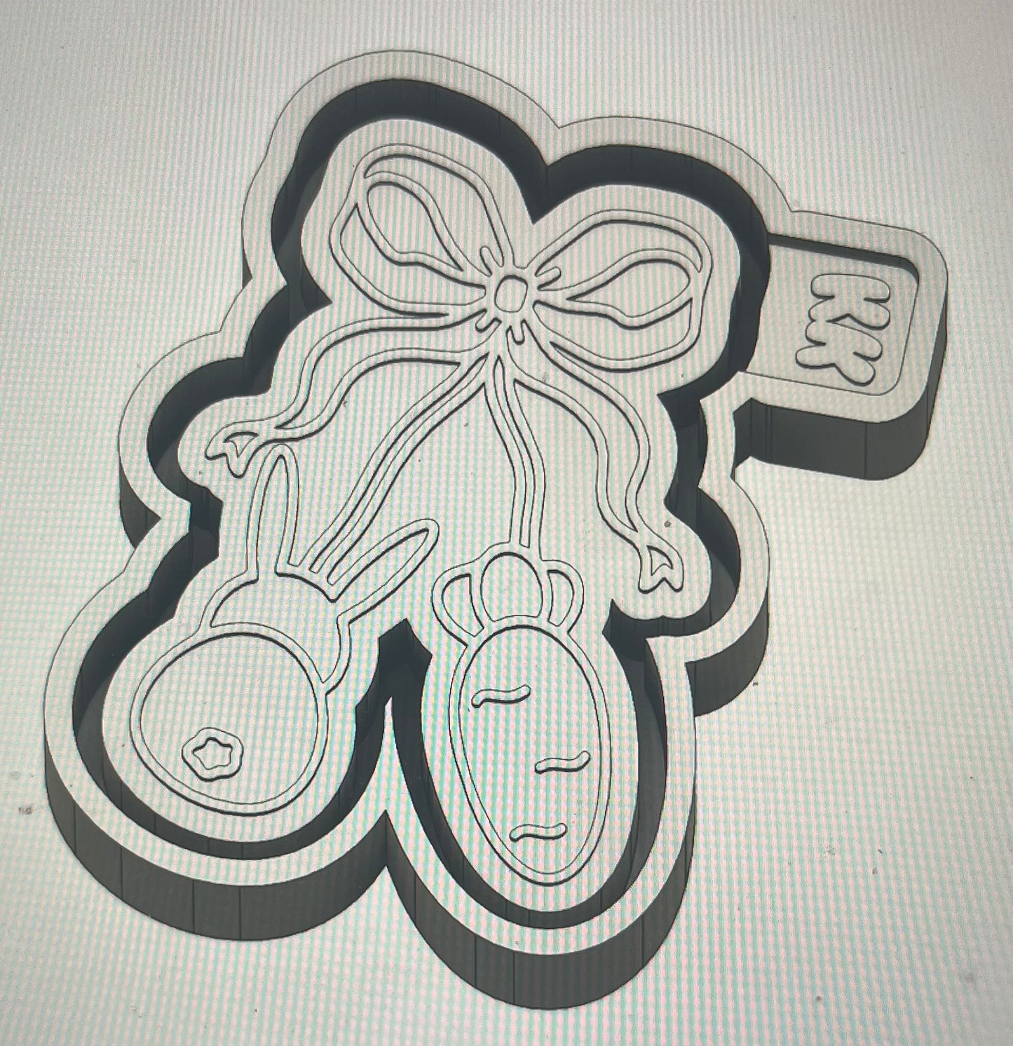 Cherry Carrot and Bunny Tail Mold