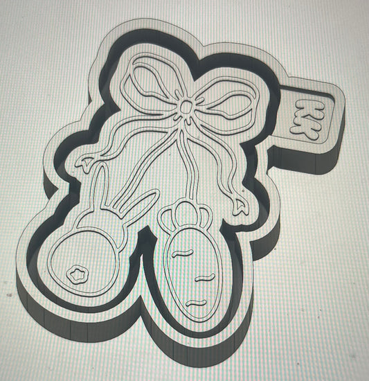 Cherry Carrot and Bunny Tail Mold