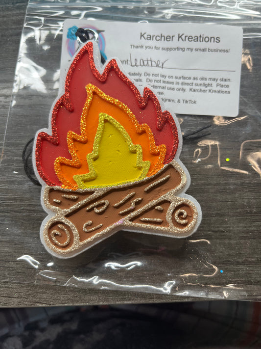 Camp Fire…. Leather