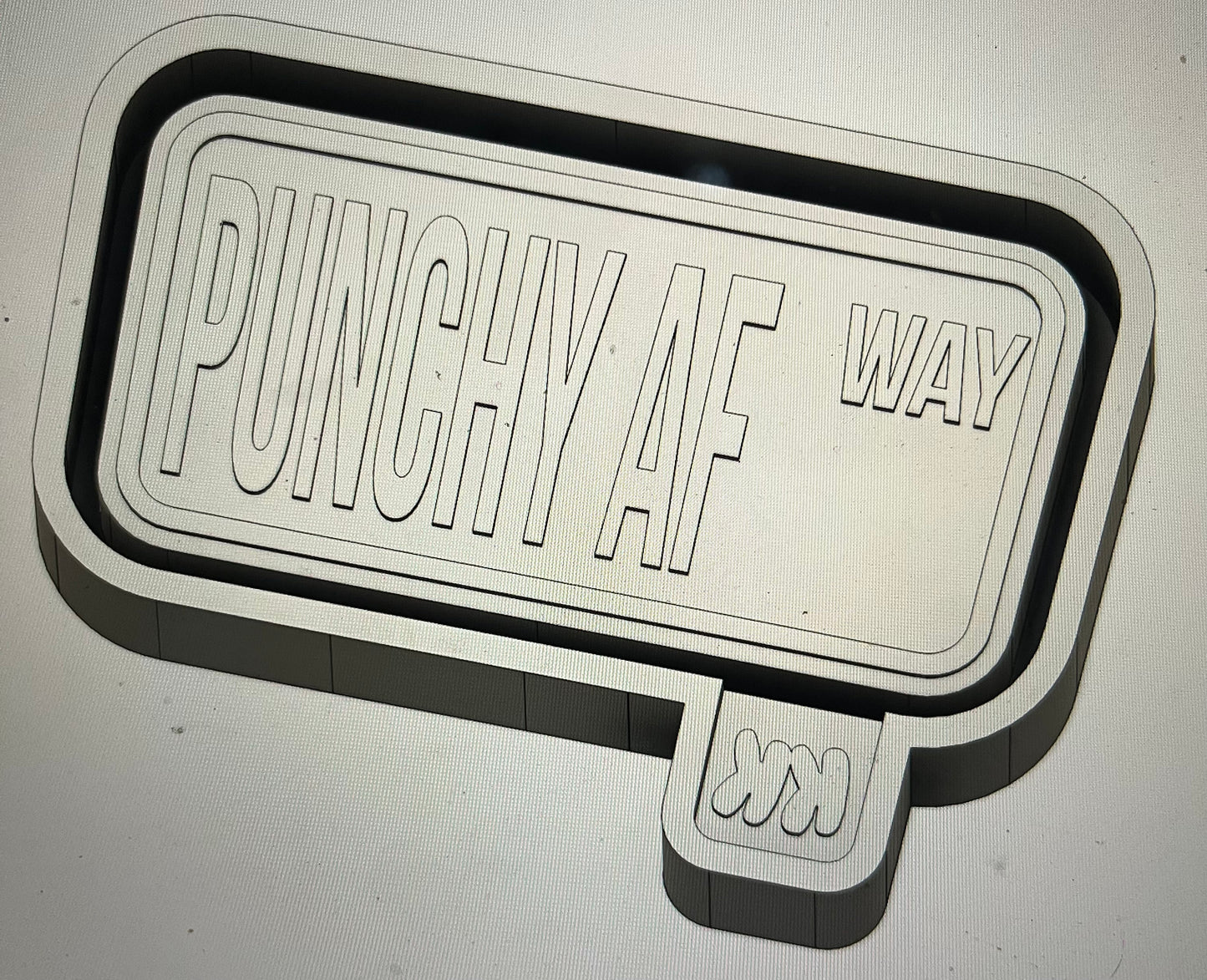 Punchy Af Way Mold
