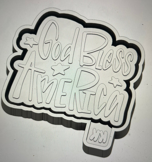 God Bless America Mold