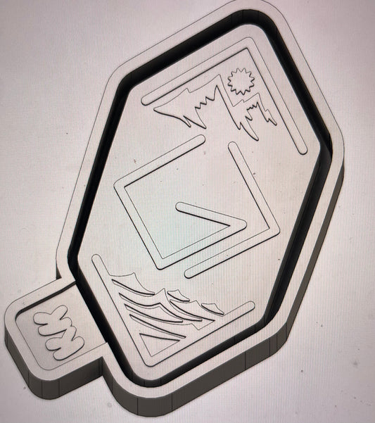 Greater Than Symbol Mold