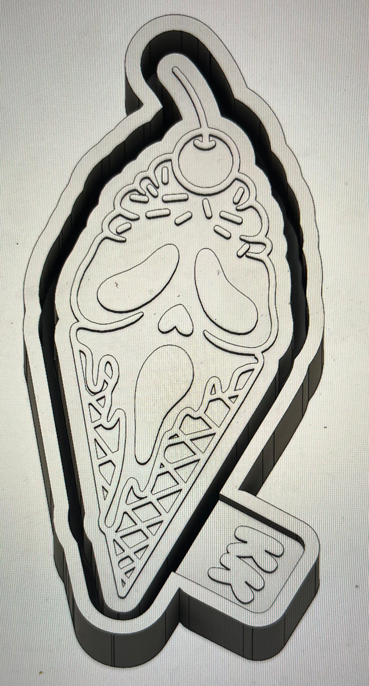 Scream Ice Cream Mold