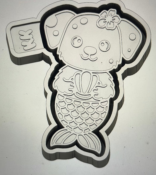 Mermaid Dog Mold