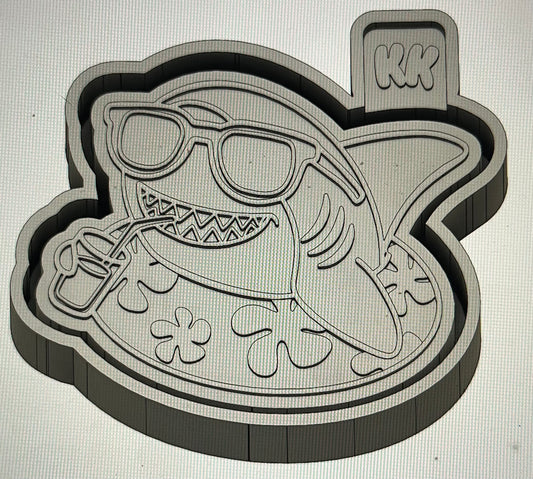 Shark Floatie Mold