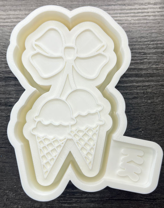 Cherry Ice Cream Cones Mold