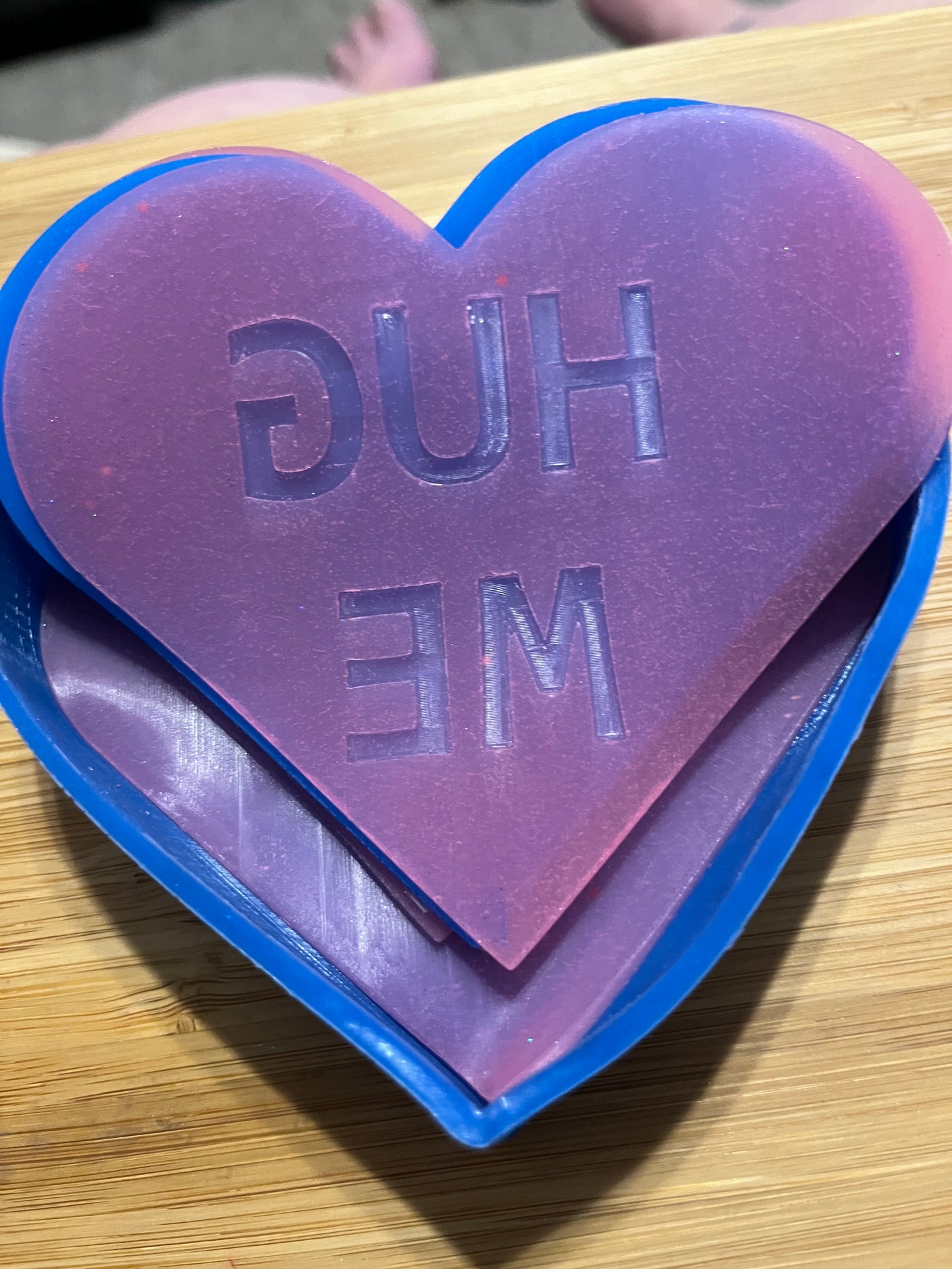 Heart and 10 Inserts Destash
