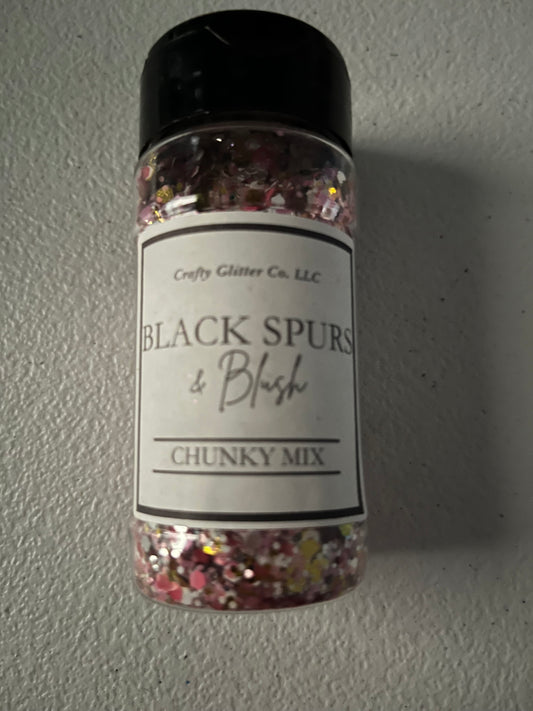 Black Spurs and Blush Destash