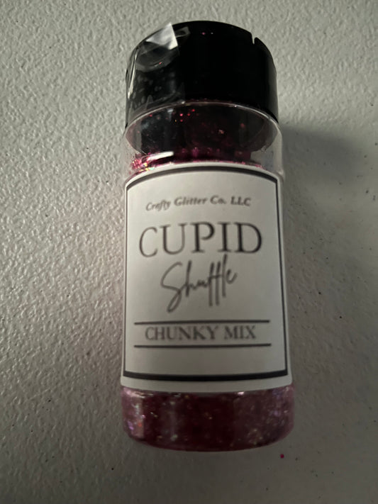 Cupid Shuffle Glitter Destash