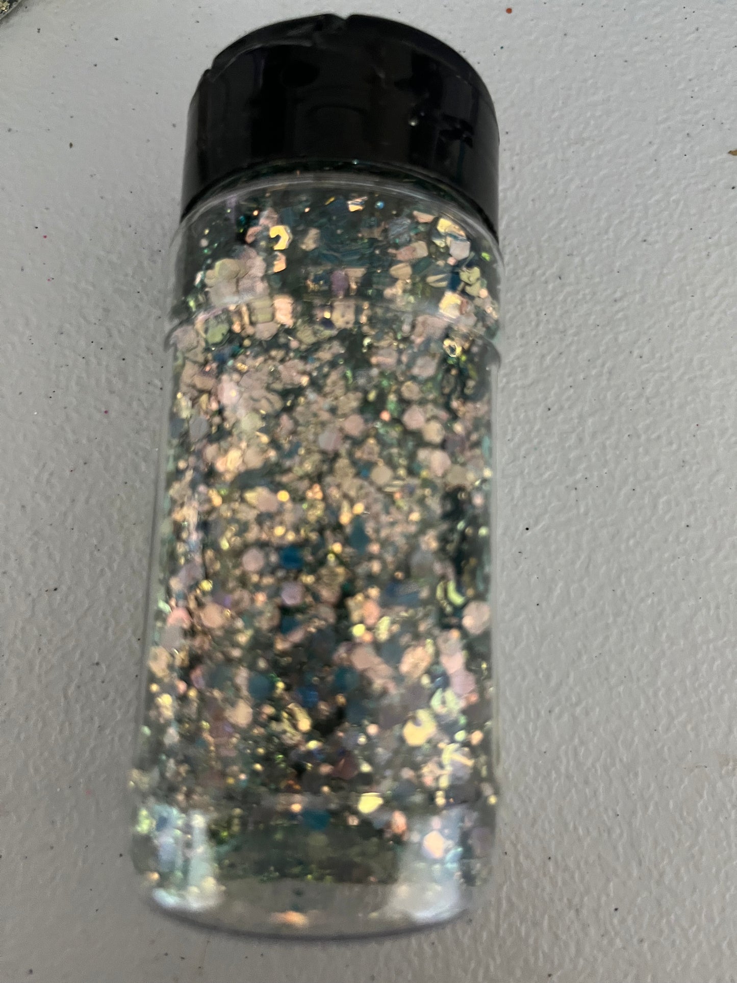 Peridot Glitter Destash