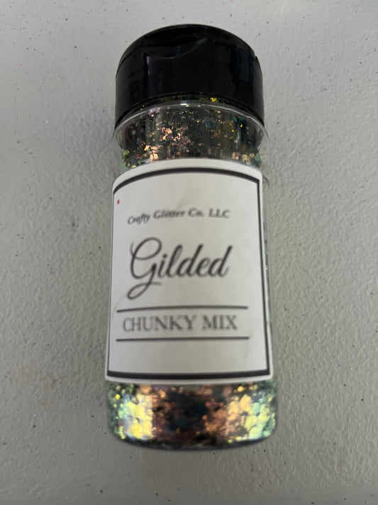 Gilded Glitter Destash