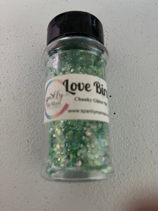 Love Bird Glitter Destash