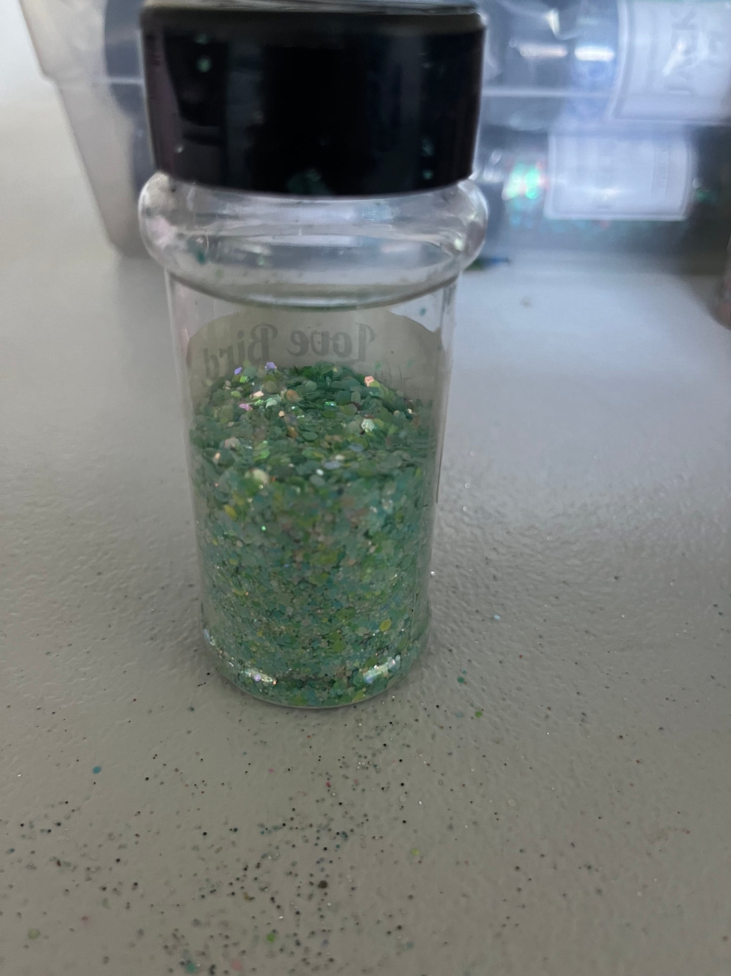 Love Bird Glitter Destash