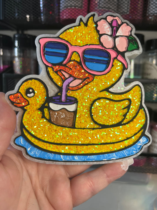 Duck in Duck Float Freshie