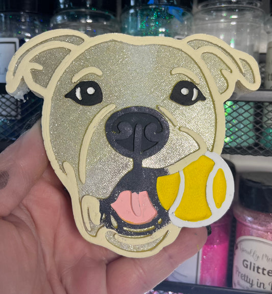 Pit Bull/Bully With Ball Freshie
