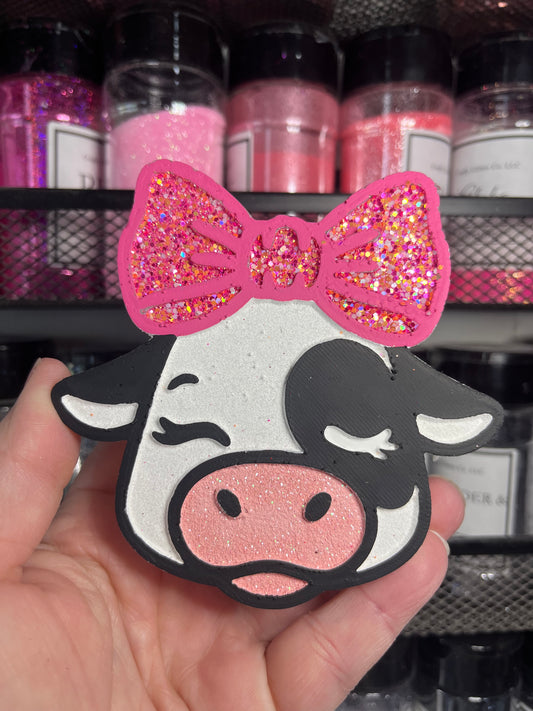 Cow with Bow Freshie