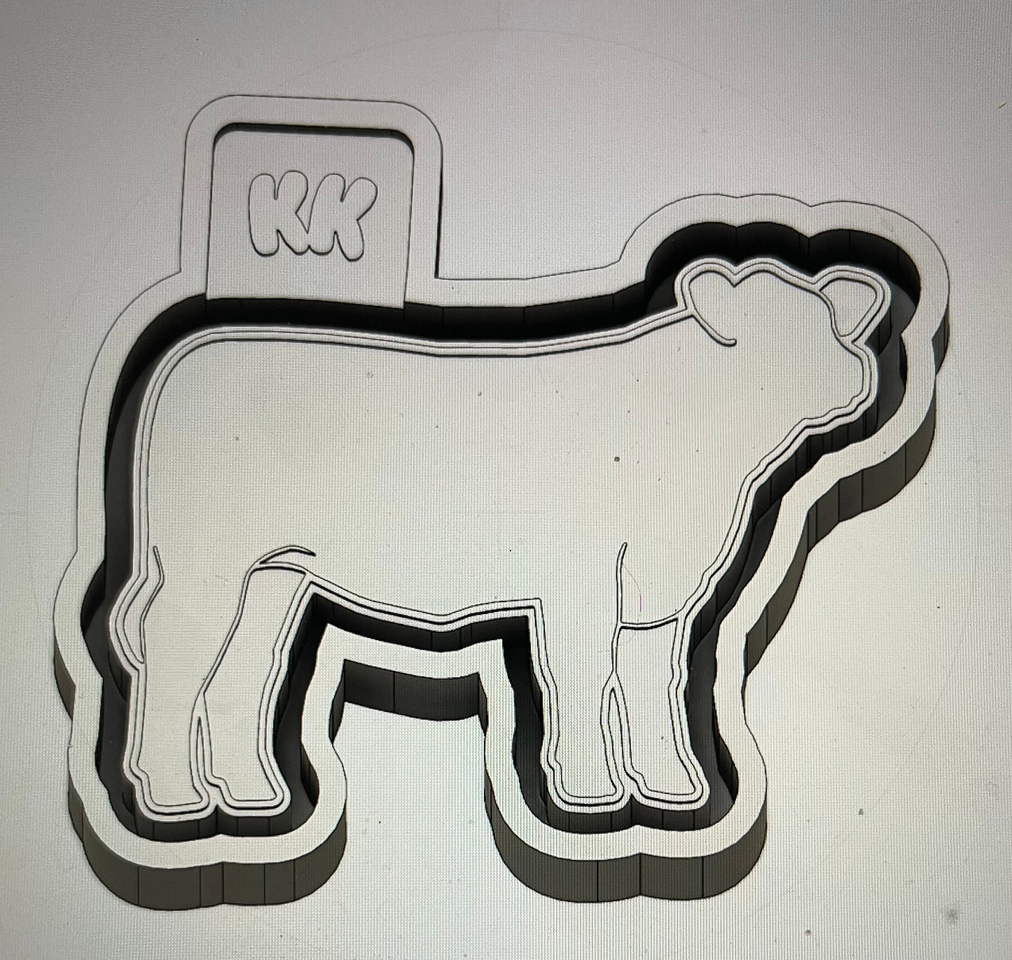 Show Heifer Mold
