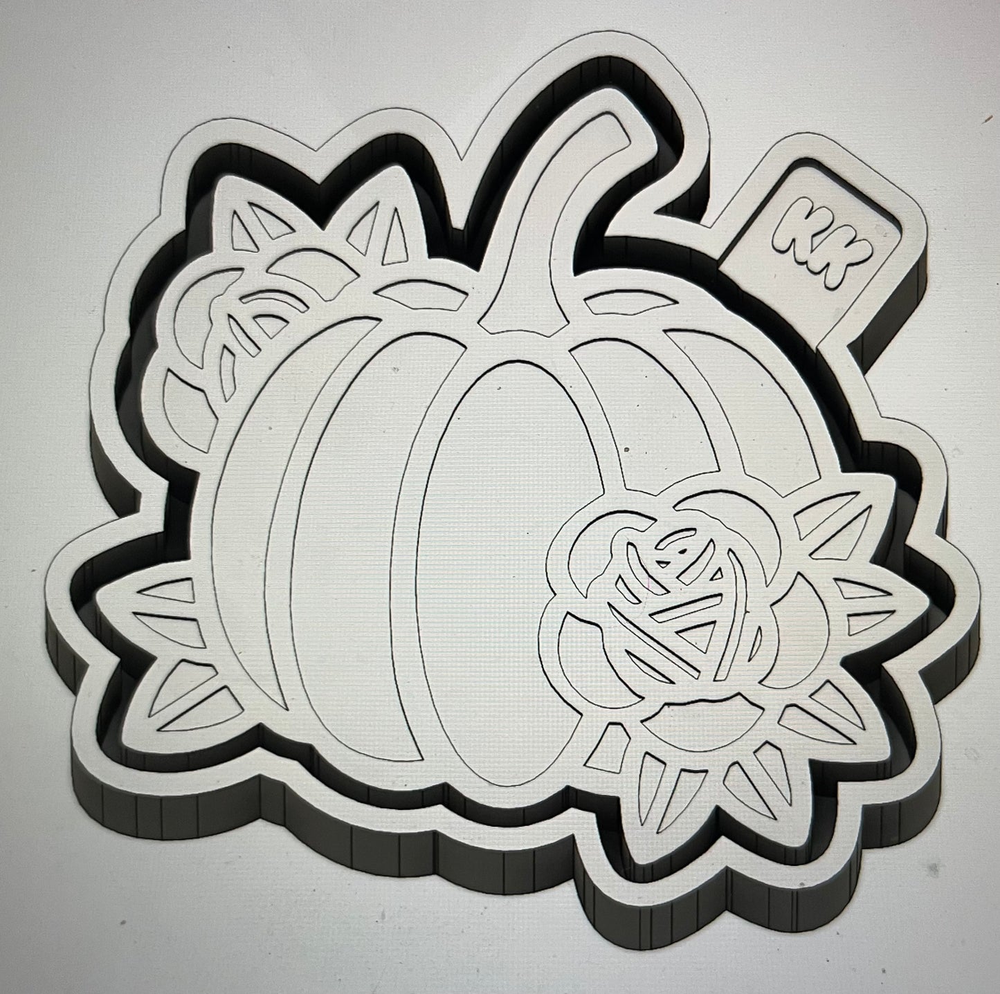 Pumpkin with Roses Mold